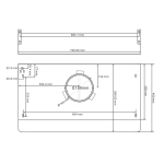 Homey 家美牌 HG-RH-12 71厘米 1008m³/h Homey Kitchen Hero系列 台式寶 易拆式抽油煙機
